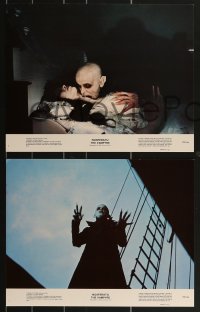 3p1459 NOSFERATU THE VAMPYRE 8 color 11x14 stills 1979 Klaus Kinski, directed by Werner Herzog!