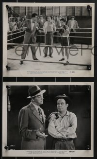 3p1771 FIGHTING FOOLS 8 8x10 stills 1949 boxing, Huntz Hall, Leo Gorcey, Bowery Boys!