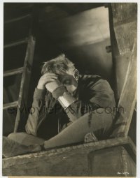 3p1997 HUNCHBACK OF NOTRE DAME 7.25x9.25 still 1939 close up of Charles Laughton as sad Quasimodo!