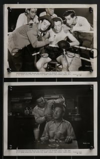 3p1773 MR HEX 8 8x10 stills 1946 Leo Gorcey, Huntz Hall, Bowery Boys, great wacky boxing images!