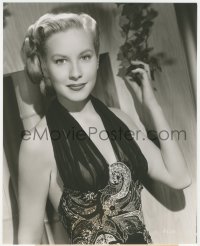 3p2099 PENNY EDWARDS 7.5x9.25 still 1948 portrait in sexy halter top gown, Two Guys From Texas!