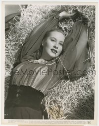 3p2100 PENNY EDWARDS 8x10.25 still 1948 sexy c/u, just signed to Warner Bros for My Wild Irish Rose!