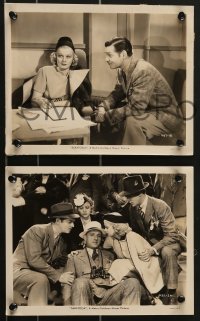 3p1748 SARATOGA 12 8x10 stills 1937 Jean Harlow, Clark Gable, Lionel Barrymore, horse racing!