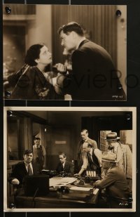 3p1808 SCANDAL SHEET 5 from 7.25x9.5 to 8x10 stills 1931 images of George Bancroft & Kay Francis!