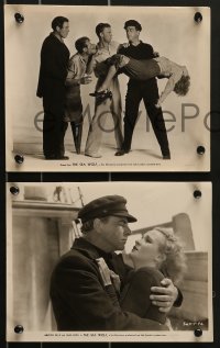 3p1754 SEA WOLF 10 8x10 stills 1930 from Jack London novel, Milton Sills as Wolf Larsen in Chinatown!