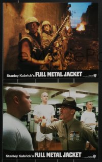 3p1700 FULL METAL JACKET 8 color English FOH LCs 1987 Stanley Kubrick Vietnam War movie!