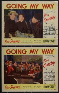 3p1512 GOING MY WAY 5 LCs 1944 Bing Crosby & pretty Rise Stevens, McHugh in Leo McCarey classic!