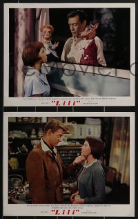 3p1446 LILI 8 LCs 1952 Mel Ferrer, sexy young Leslie Caron & Zsa Zsa Gabor!