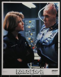 3p1476 ROBOCOP 2 8 LCs 1990 cool images of cyborg policeman Peter Weller, sci-fi sequel!