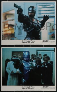 3p1475 ROBOCOP 8 LCs 1988 Verhoeven classic, Peter Weller is part man, part machine, all cop!