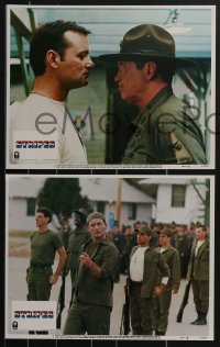 3p1482 STRIPES 8 LCs 1981 Ivan Reitman classic, Bill Murray, John Candy, Harold Ramis, Warren Oates!