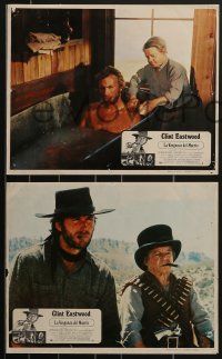 3p0191 HIGH PLAINS DRIFTER 8 Mexican LCs 1973 Clint Eastwood, Verna Bloom, Billy Curtis!