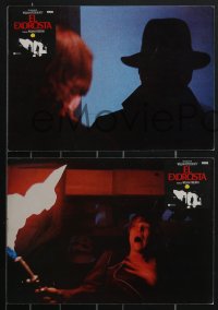 3p0230 EXORCIST 10 Spanish LCs 1975 William Friedkin, Von Sydow, William Peter Blatty, rare!