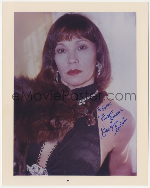 Emovieposter Com 3p1967 Georgina Spelvin Signed Color 8x10 Repro Photo