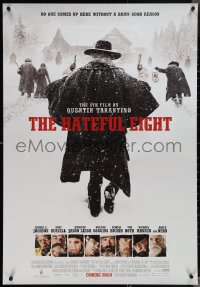 3r0563 HATEFUL EIGHT advance Canadian 1sh 2015 Tarantino, Russell, Leigh, Jackson, Goggins and cast!