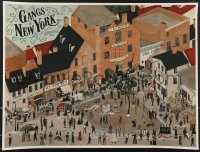 3r0256 GANGS OF NEW YORK #22/100 18x24 art print 2013 art of town and gangs by Oliver Blake!