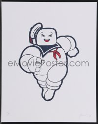 3r0203 GHOSTBUSTERS signed #19/40 11x14 art print 2010s by Bruce Yan, The Marshmallow Man!