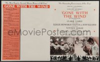 3r0300 GONE WITH THE WIND herald 1939 Clark Gable, Vivien Leigh, Leslie Howard, Olivia de Havilland!