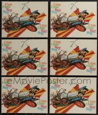 3s0318 LOT OF 6 CHITTY CHITTY BANG BANG SOUVENIR PROGRAM BOOKS 1968 Dick Van Dyke, Sally Ann Howes