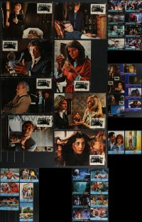 3s0266 LOT OF 48 SPANISH LOBBY CARDS 1970-1980s complete sets from several different movies!