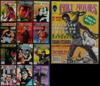 3s0326 LOT OF 13 CULT MOVIES MOVIE MAGAZINES 1990s filled with great images & articles!