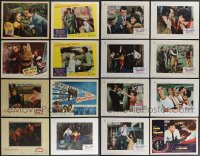 3s0377 LOT OF 23 LOBBY CARDS 1940s-1960s complete & incomplete sets from a variety of movies!