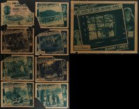 3s0382 LOT OF 9 LAST OF THE MOHICANS LOBBY CARDS 1932 cool Native American Indian serial!