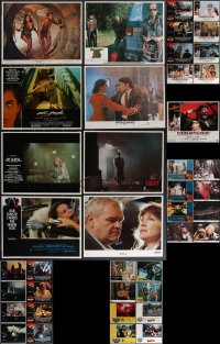 3s0362 LOT OF 49 HORROR/SCI-FI LOBBY CARDS 1970s-1990s incomplete sets from several movies!