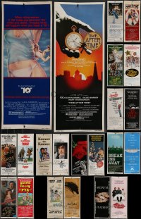 3s0095 LOT OF 24 UNFOLDED 1970S INSERTS 1970s great images from a variety of different movies!