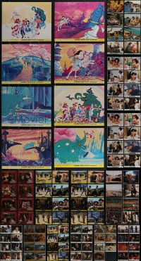 3s0596 LOT OF 111 COLOR STILLS & MINI LOBBY CARDS 1970s-1990s scenes from a variety of movies!