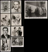 3s0526 LOT OF 9 ERROL FLYNN REPRO PHOTOS 1980s great scenes & portraits from some of his movies!