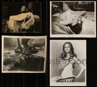 3s0538 LOT OF 4 REPRO & RESTRIKE 8X10 STILLS 1980s Frankenstein, Wolfman, Barbara Bach, Dr. No!