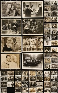 3s0545 LOT OF 63 1930S 8X10 STILLS 1930s great scenes from a variety of different movies!