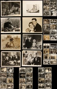 3s0547 LOT OF 61 1930S 8X10 STILLS 1930s great scenes from a variety of different movies!