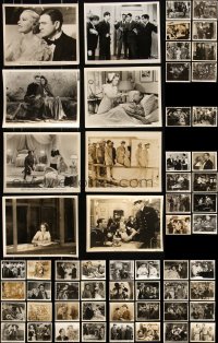 3s0549 LOT OF 58 1930S 8X10 STILLS 1930s great scenes from a variety of different movies!