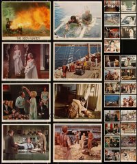 3s0559 LOT OF 39 COLOR STILLS & MINI LOBBY CARDS 1960s-1970s great scenes from a variety of movies!