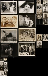 3s0561 LOT OF 35 8X10 STILLS 1930s-1940s portraits & scenes from a variety of different movies!