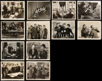 3s0586 LOT OF 12 8X10 STILLS SHOWING DEAD END KIDS ACTORS 1930s-1940s Leo Gorcey, Huntz Hall & more!