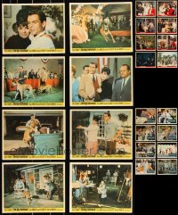 3s0534 LOT OF 32 WALT DISNEY ENGLISH FRONT OF HOUSE LOBBY CARDS 1960s live action movie scenes!