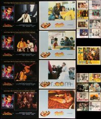 3s0368 LOT OF 33 ROCK 'N' ROLL RELATED MOVIE LOBBY CARDS 1960s-1980s several incomplete sets!