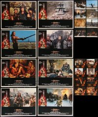 3s0363 LOT OF 40 CONAN & MUMMY LOBBY CARDS 1980s-2000s complete sets from five different movies!