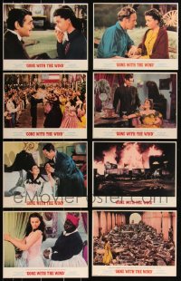 3s0509 LOT OF 8 GONE WITH THE WIND COMMERCIAL PRINTS 2000s Clark Gable, Vivien Lee, 8 LC images!