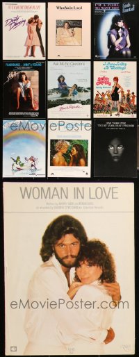 3s0490 LOT OF 19 MOVIE SHEET MUSIC 1960s-1980s great songs from a variety of different movies!