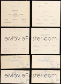 3s0516 LOT OF 4 PREVIEW INVITATIONS FOR ROSS HUNTER MOVIES 1960s for you and a guest, rare!