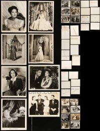 3s0570 LOT OF 22 MOSTLY 1930S-40S MERLE OBERON 8X10 STILLS 1930s-1940s portraits from her movies!