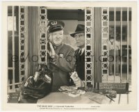 3t1333 BANK DICK 8.25x10 still 1940 W.C. Fields at teller window with robber taking stacks of cash!