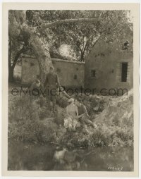 3t1341 BIG PARADE 8x10.25 still 1925 Karl Dane & Tom O'Brien w/ John Gilbert & Renee Adoree kissing!