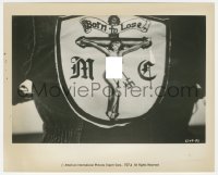 3t1345 BORN LOSERS 8x10 still 1967 wild image of biker emblem with nude crucified woman & swastika!