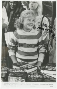 3t1140 DREW BARRYMORE signed 6x10 REPRO photo 1990s c/u as a kid in Irreconcilable Differences!