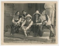 3t1400 GLORIA SWANSON 8x10 key book still 1920s great posed portrait with Mexican villagers!